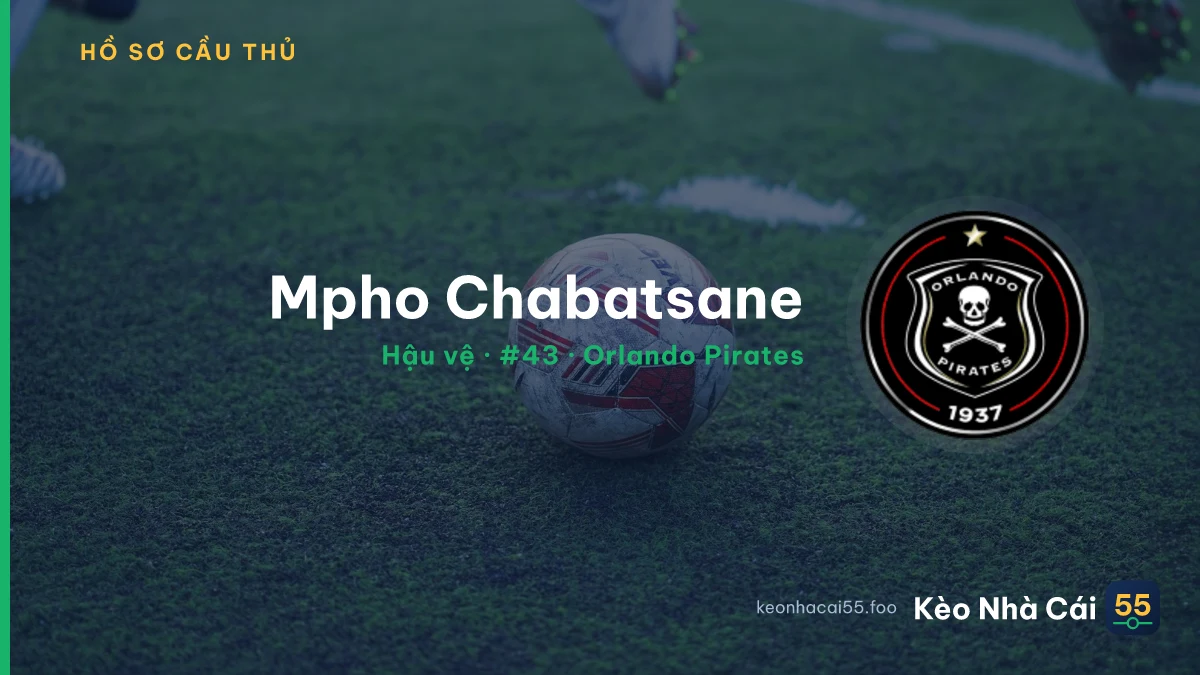 Mpho Chabatsane — Orlando Pirates