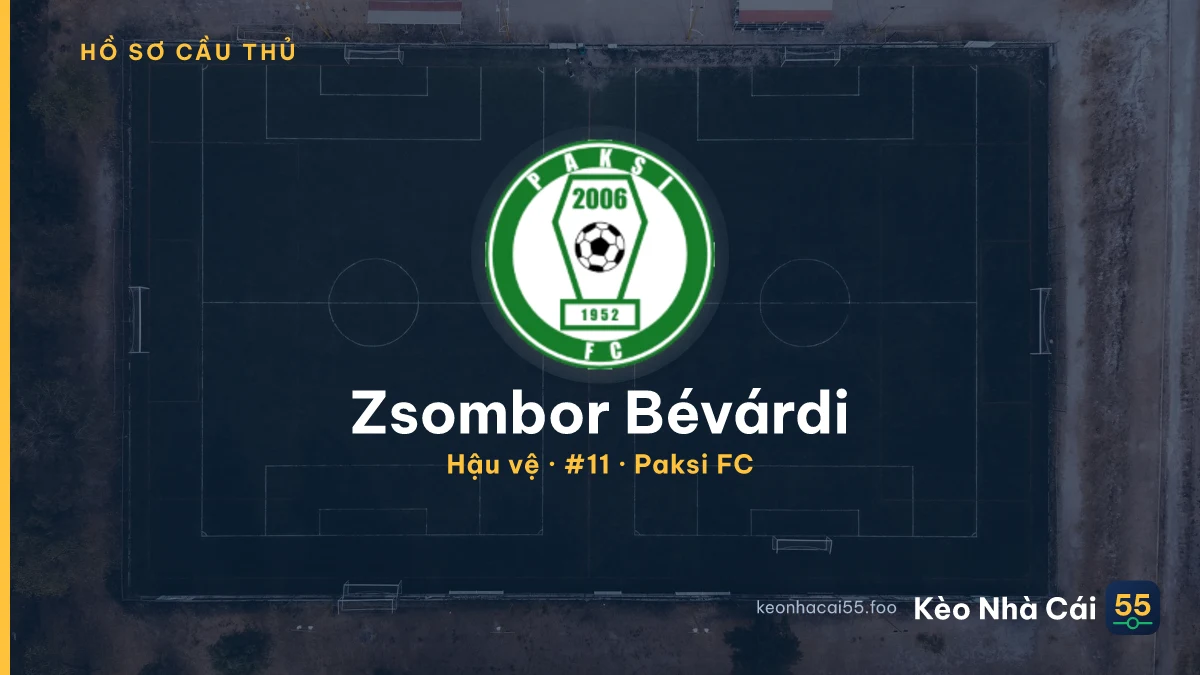 Zsombor Bévárdi — Paksi FC