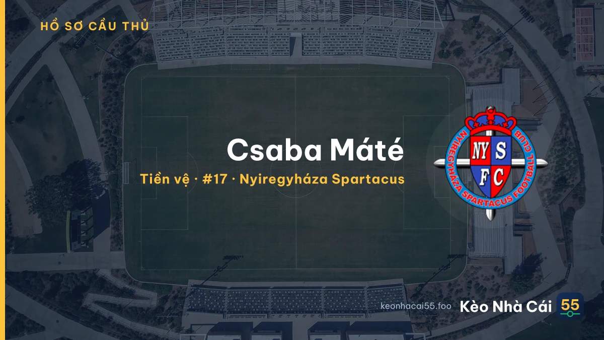 Csaba Máté — Nyiregyháza Spartacus