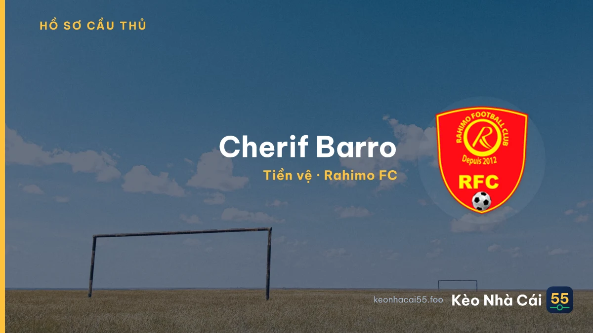 Cherif Barro — Rahimo FC