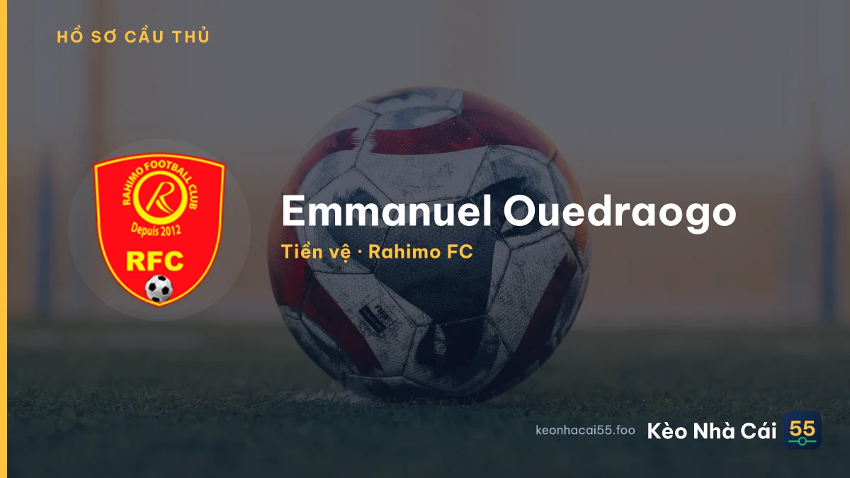 Emmanuel Ouedraogo — Rahimo FC