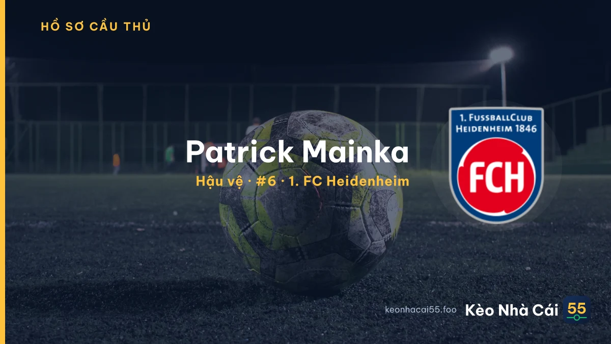 Patrick Mainka — 1. FC Heidenheim