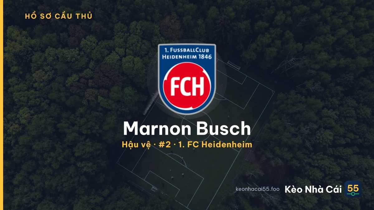 Marnon Busch — 1. FC Heidenheim
