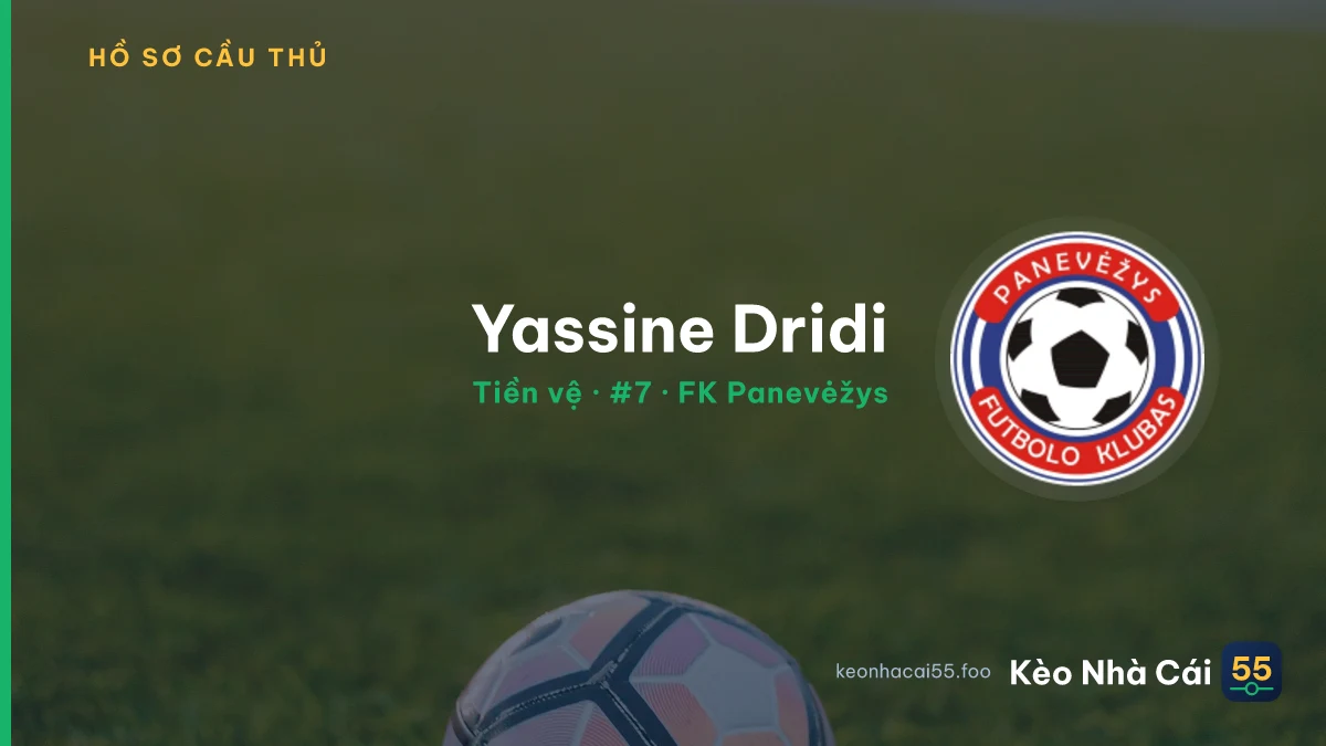 Yassine Dridi — FK Panevėžys