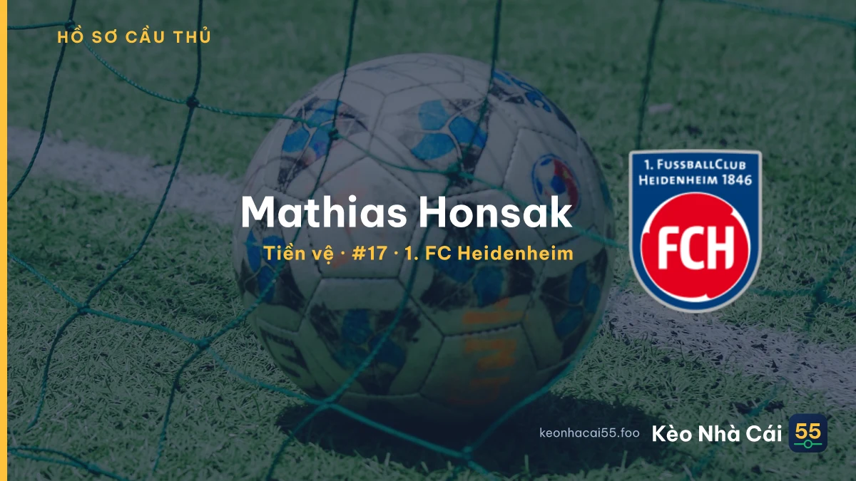 Mathias Honsak — 1. FC Heidenheim