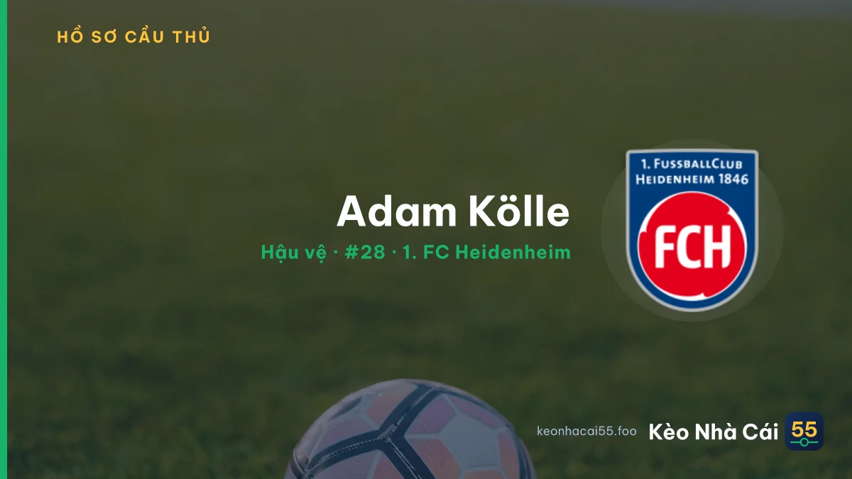 Adam Kölle — 1. FC Heidenheim