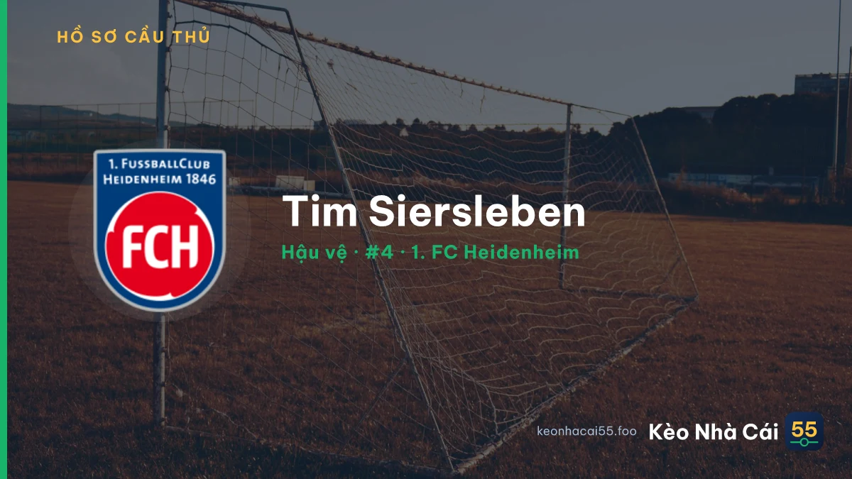 Tim Siersleben — 1. FC Heidenheim