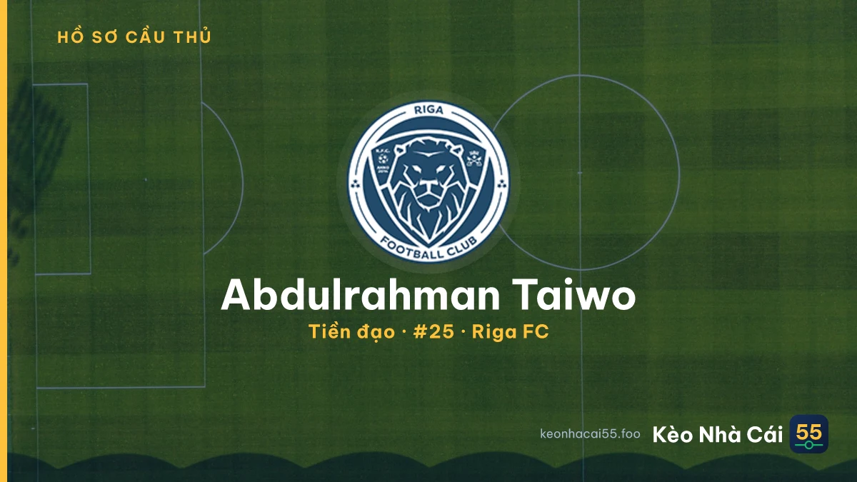 Abdulrahman Taiwo — Riga FC