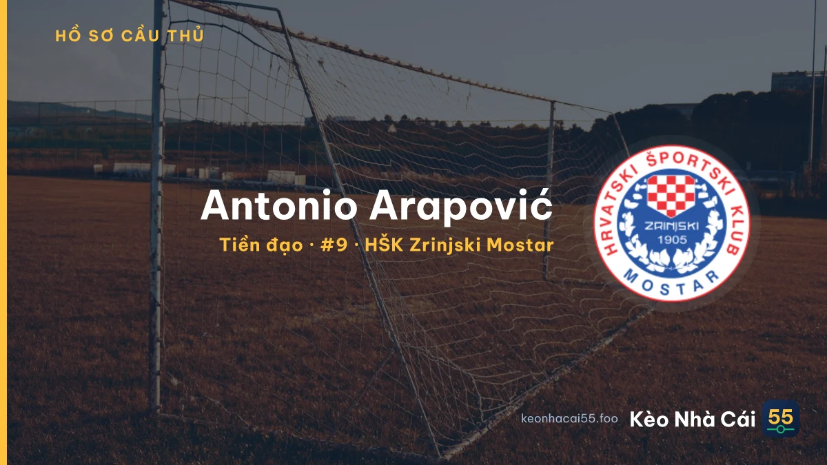 Antonio Arapović — HŠK Zrinjski Mostar