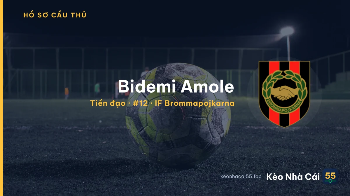Bidemi Amole — IF Brommapojkarna