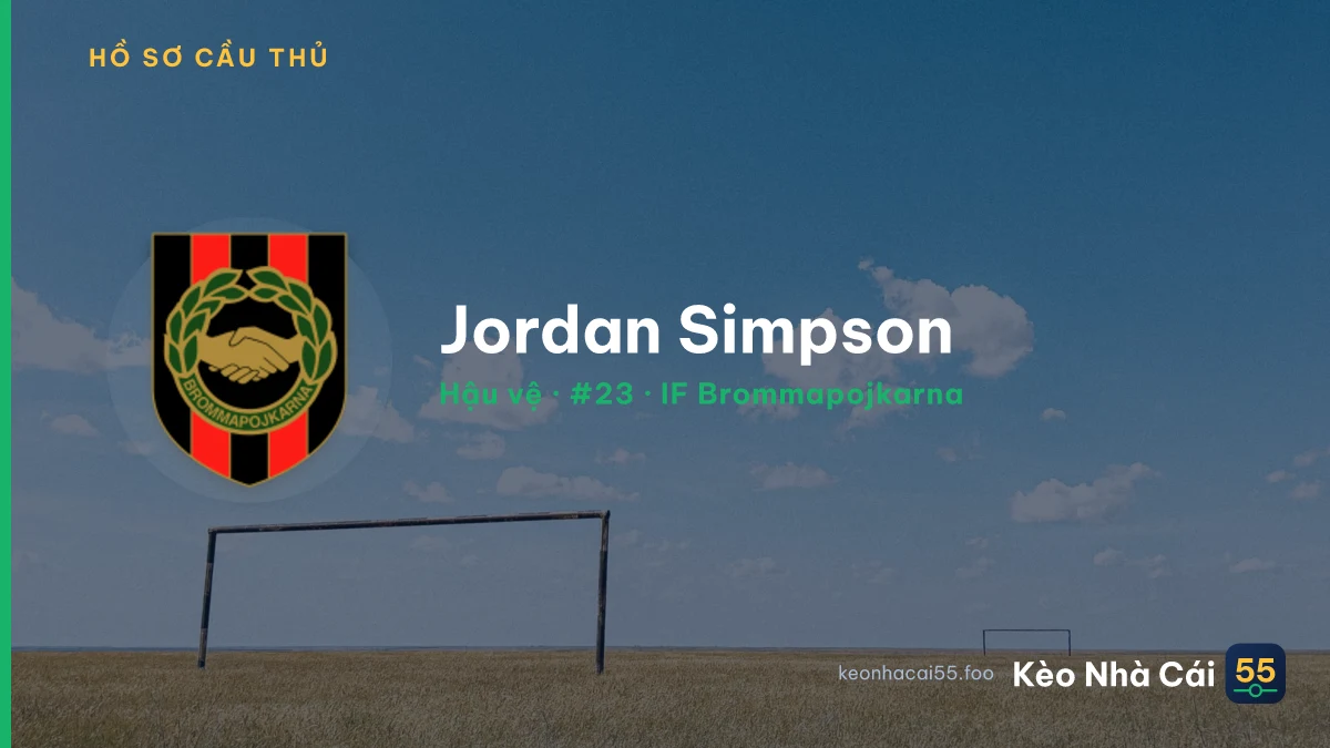 Jordan Simpson — IF Brommapojkarna