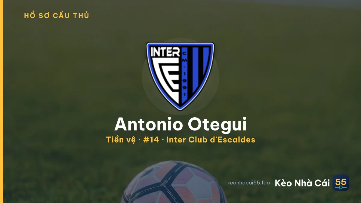 Antonio Otegui — Inter Club d'Escaldes