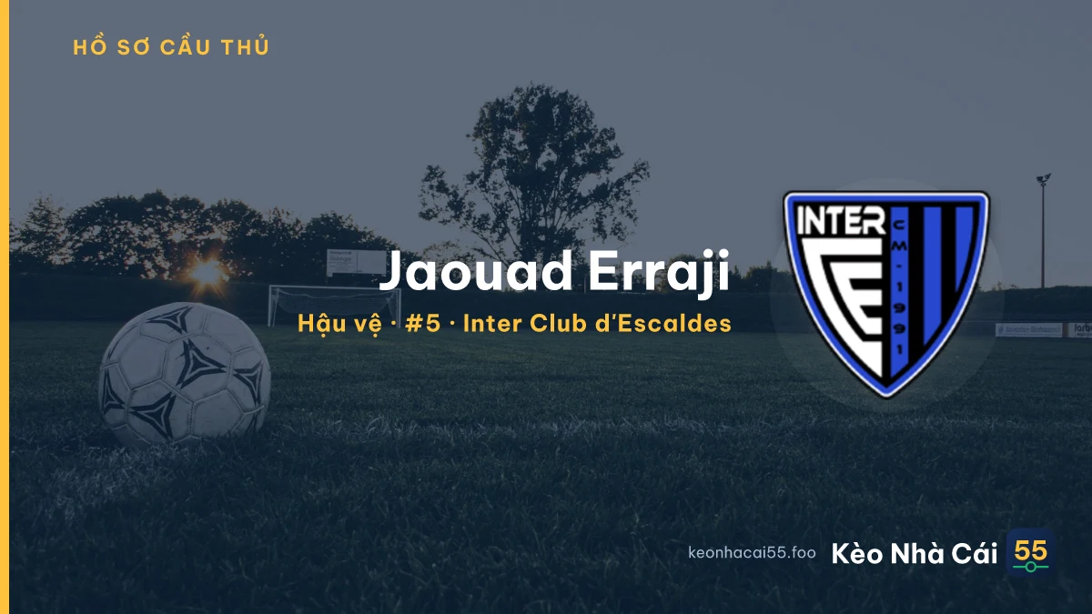 Jaouad Erraji — Inter Club d'Escaldes