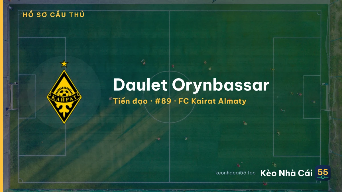 Daulet Orynbassar — FC Kairat Almaty