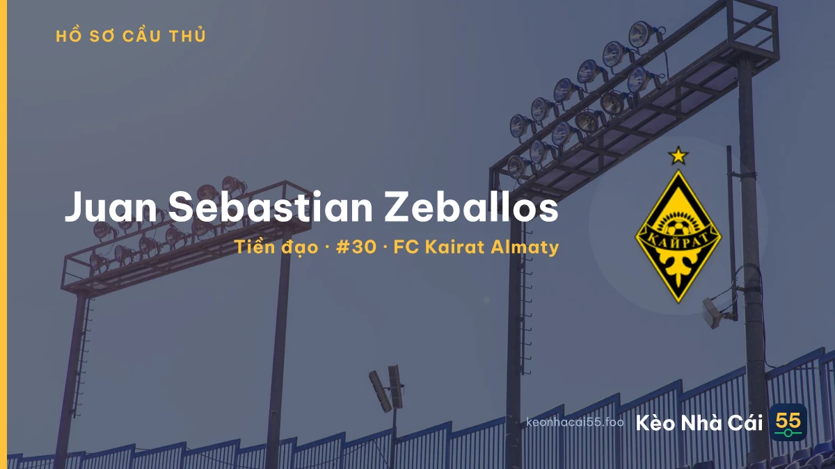 Juan Sebastian Zeballos — FC Kairat Almaty
