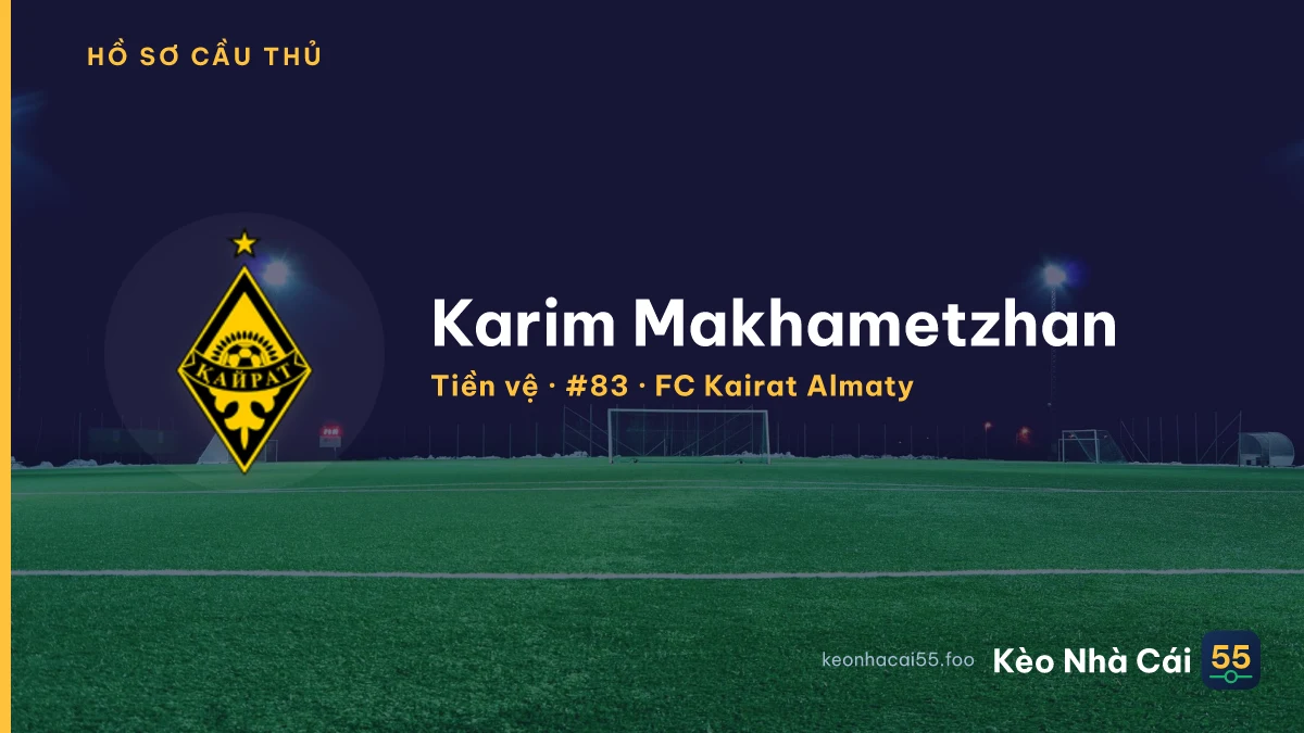Karim Makhametzhan — FC Kairat Almaty