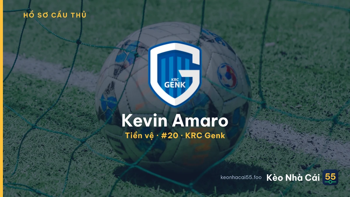 Kevin Amaro — KRC Genk