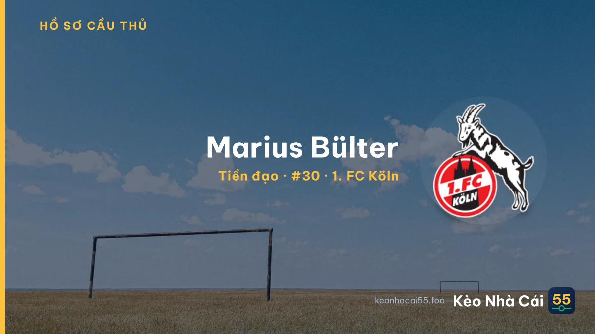 Marius Bülter — 1. FC Köln