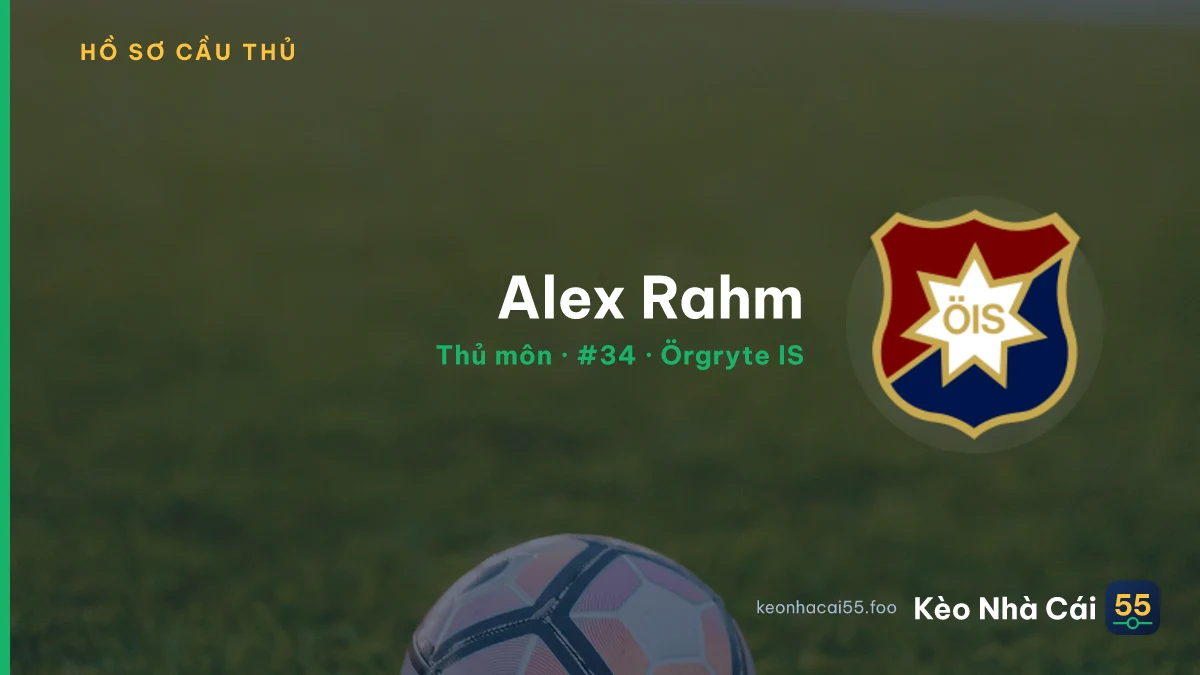 Alex Rahm — Örgryte IS