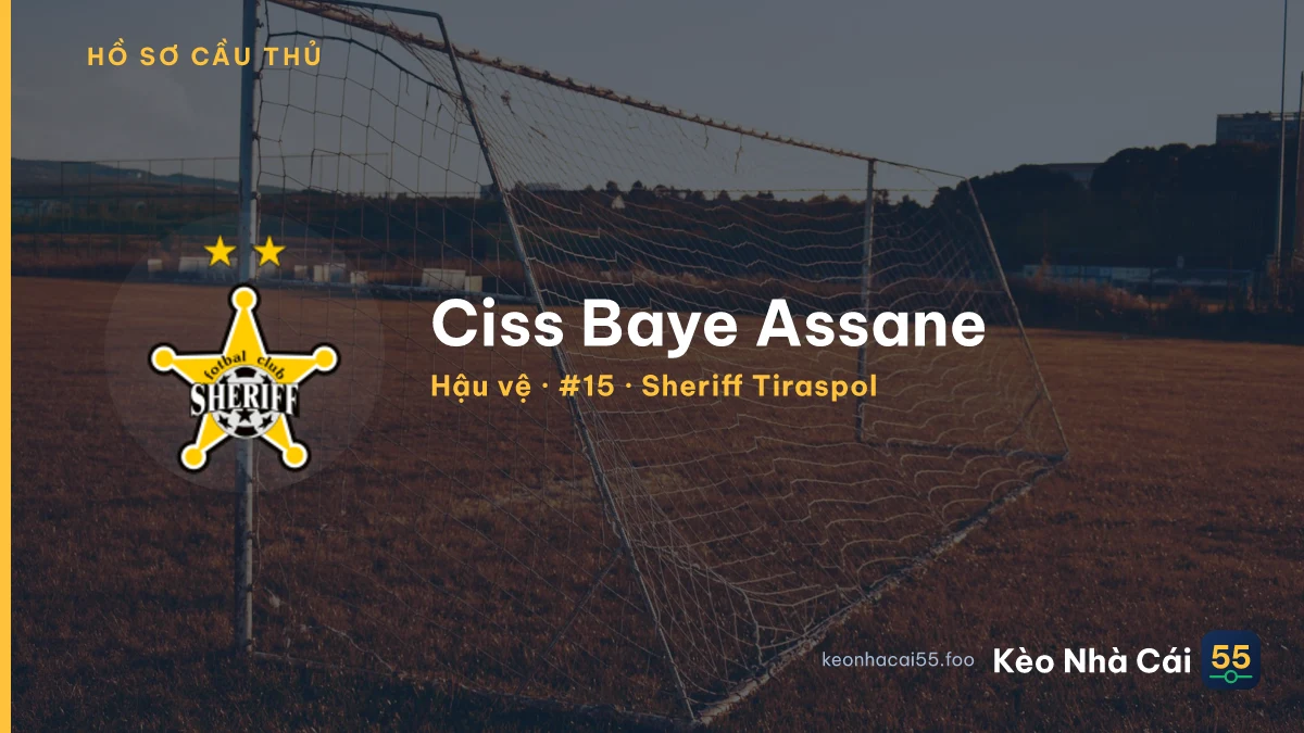 Ciss Baye Assane — Sheriff Tiraspol