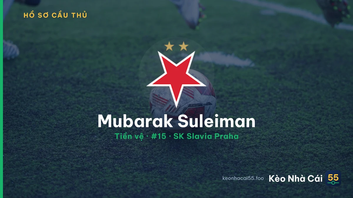 Mubarak Suleiman — SK Slavia Praha