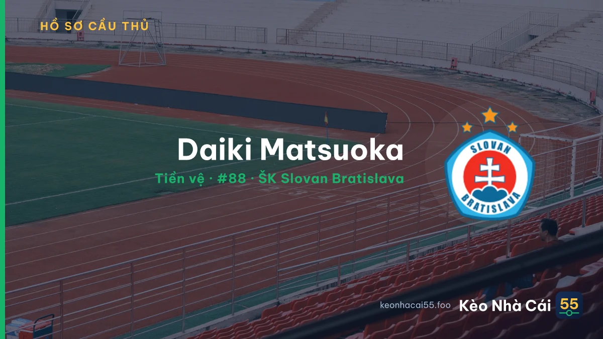 Daiki Matsuoka — ŠK Slovan Bratislava