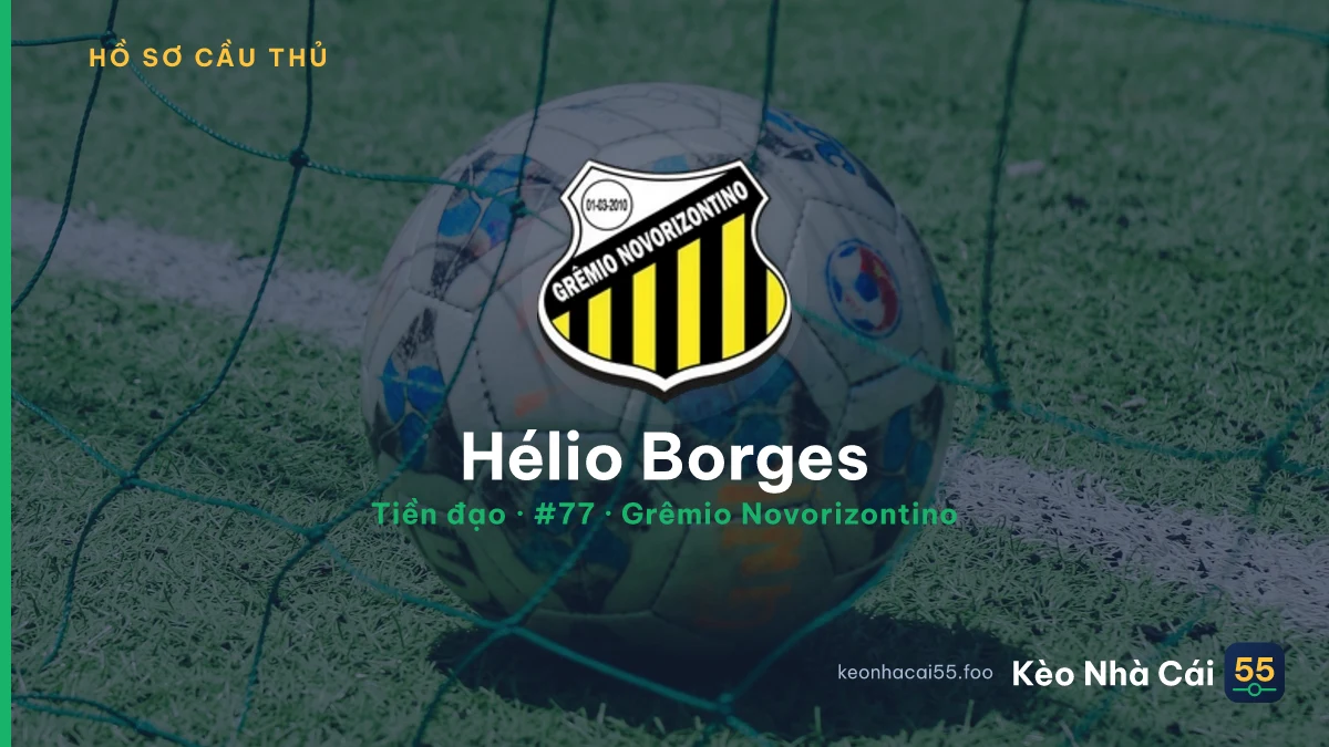 Hélio Borges — Grêmio Novorizontino