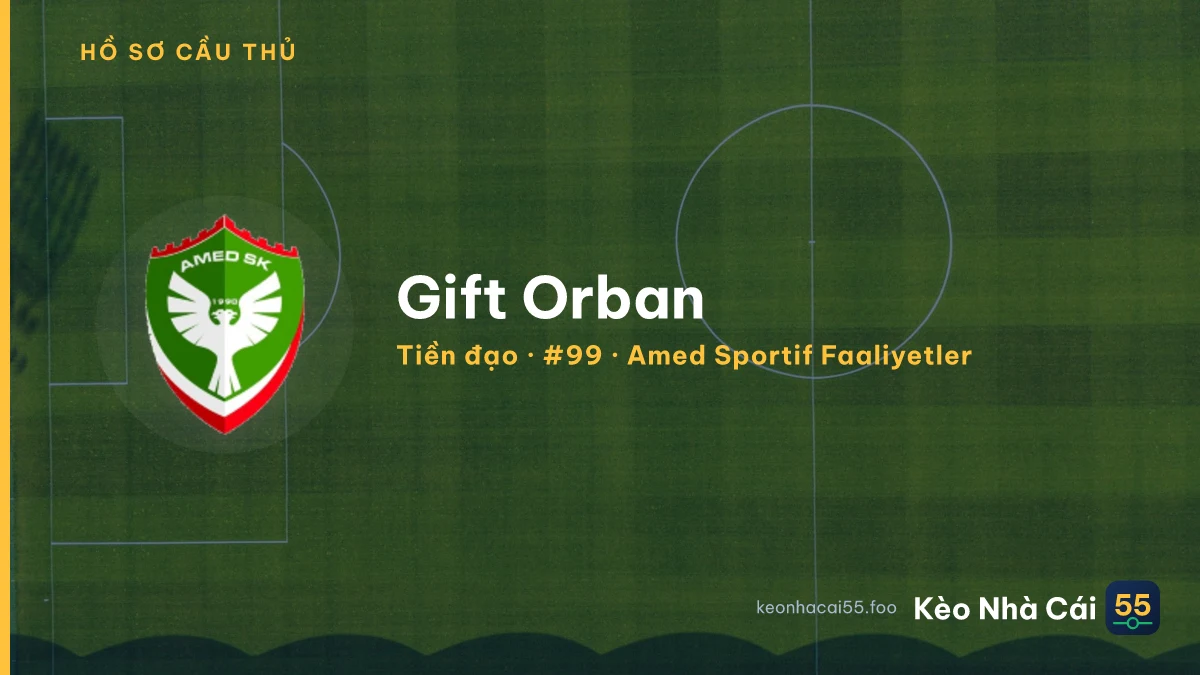 Gift Orban — Amed Sportif Faaliyetler