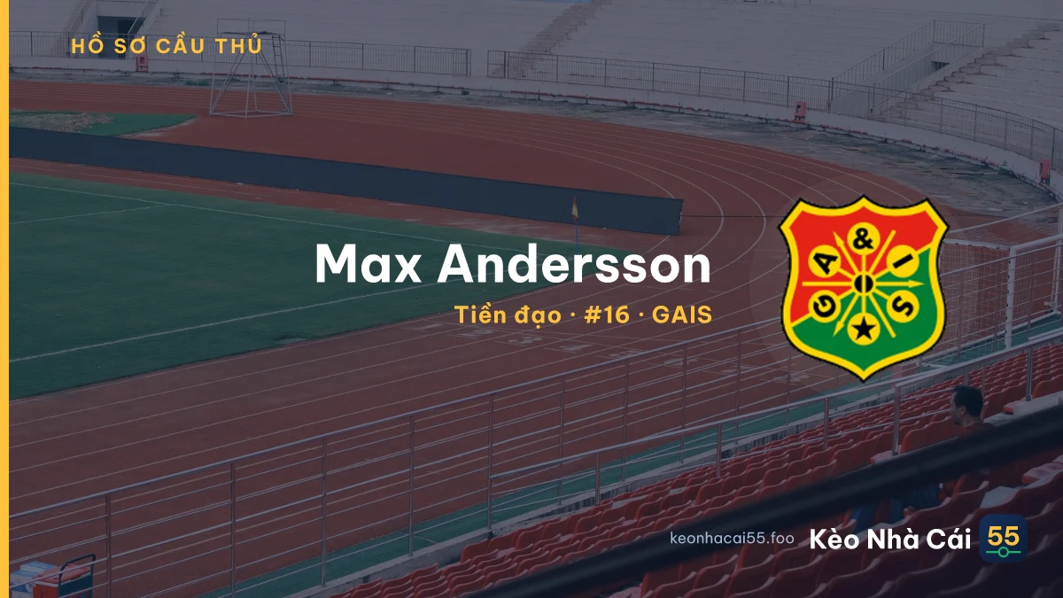 Max Andersson — GAIS