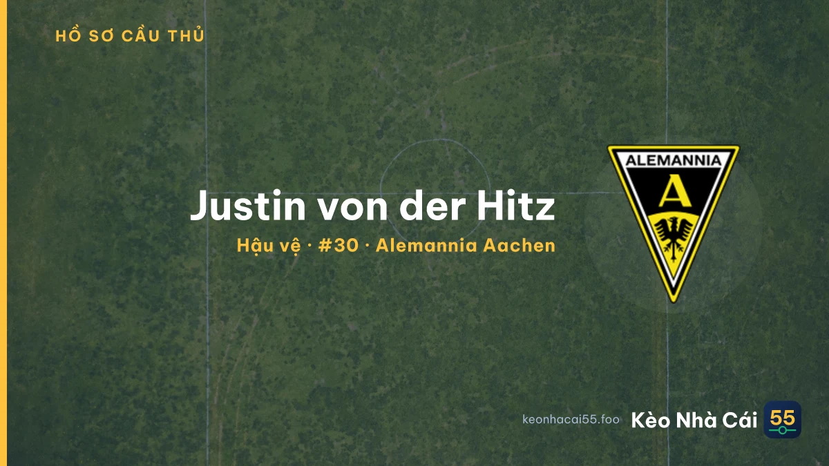 Justin von der Hitz — Alemannia Aachen