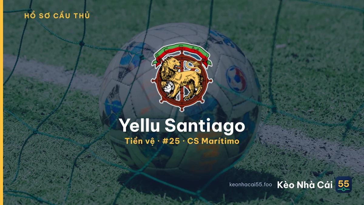 Yellu Santiago — CS Marítimo
