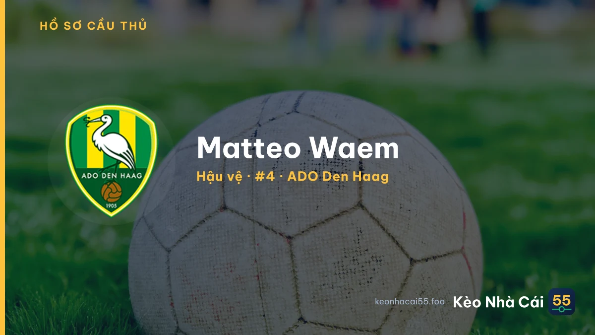 Matteo Waem — ADO Den Haag
