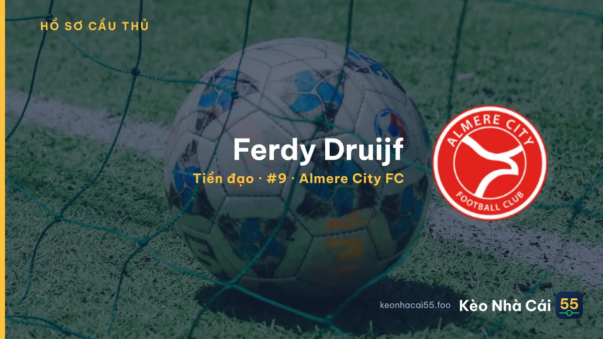 Ferdy Druijf — Almere City FC
