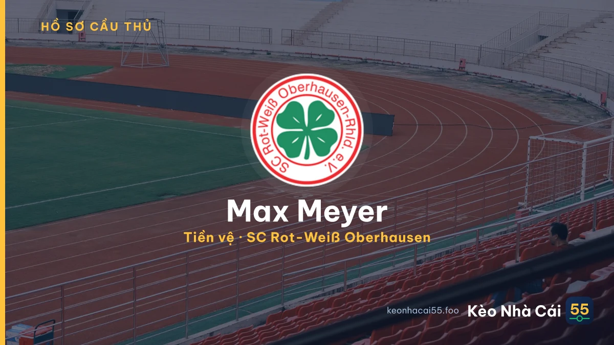 Max Meyer — SC Rot-Weiß Oberhausen