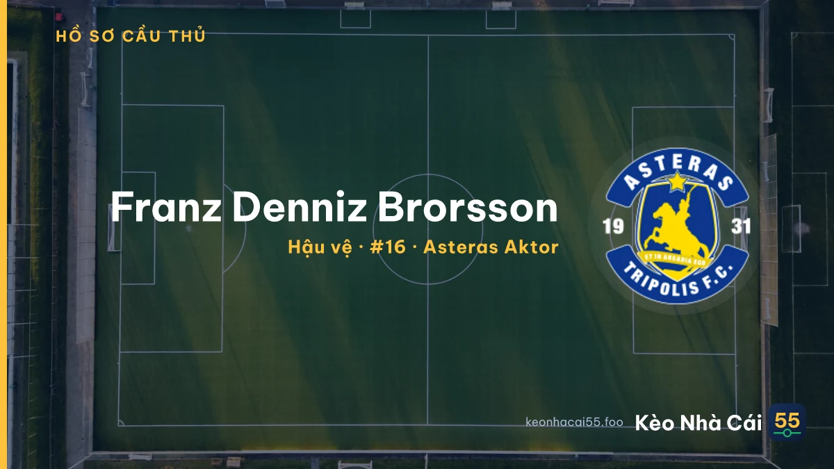 Franz Denniz Brorsson — Asteras Aktor
