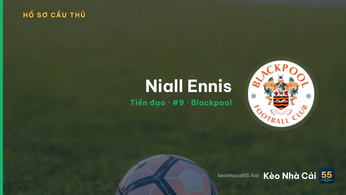 Niall Ennis — Blackpool