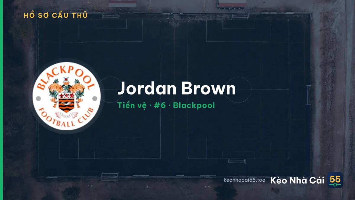Jordan Brown — Blackpool