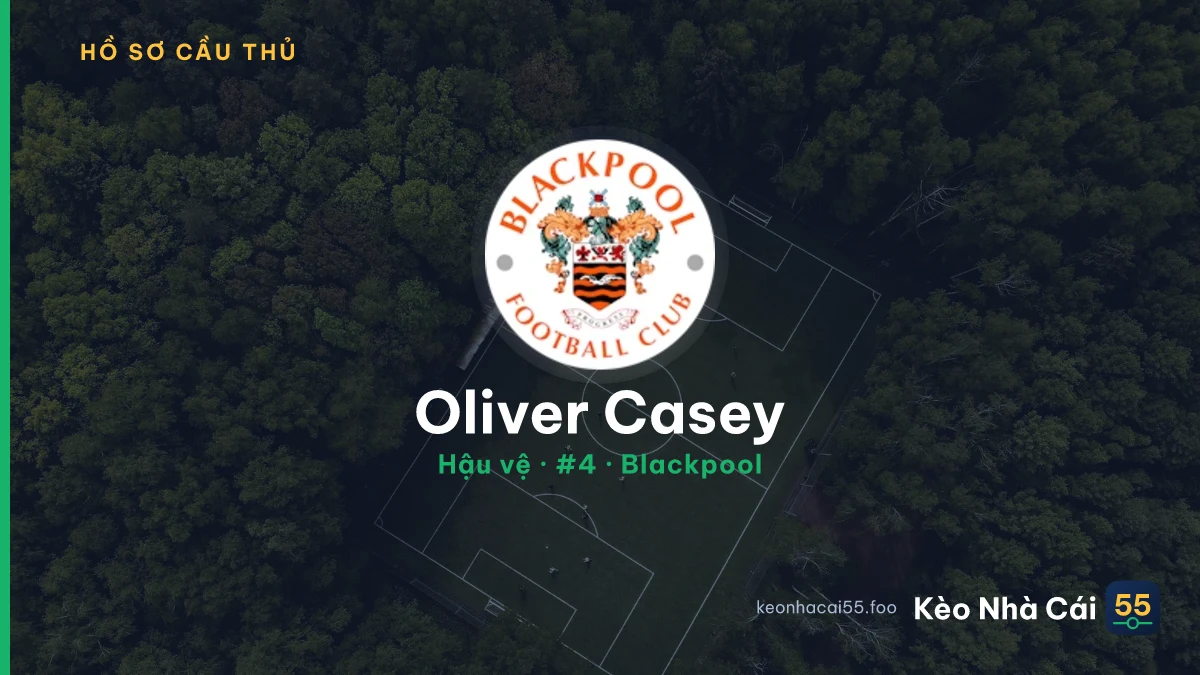 Oliver Casey — Blackpool