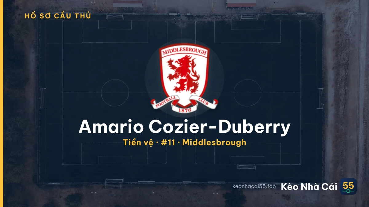 Amario Cozier-Duberry — Middlesbrough