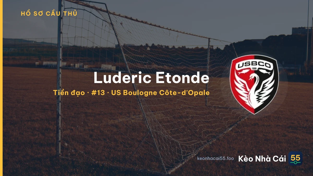 Luderic Etonde — US Boulogne Côte-d'Opale