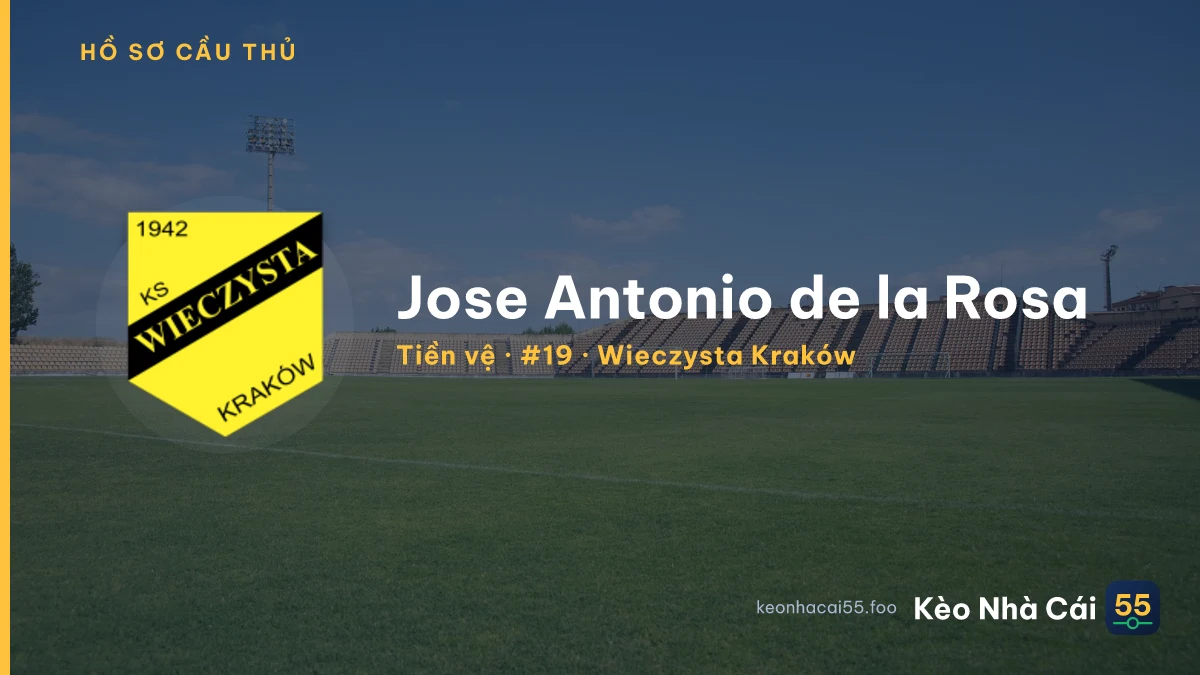 Jose Antonio de la Rosa — Wieczysta Kraków
