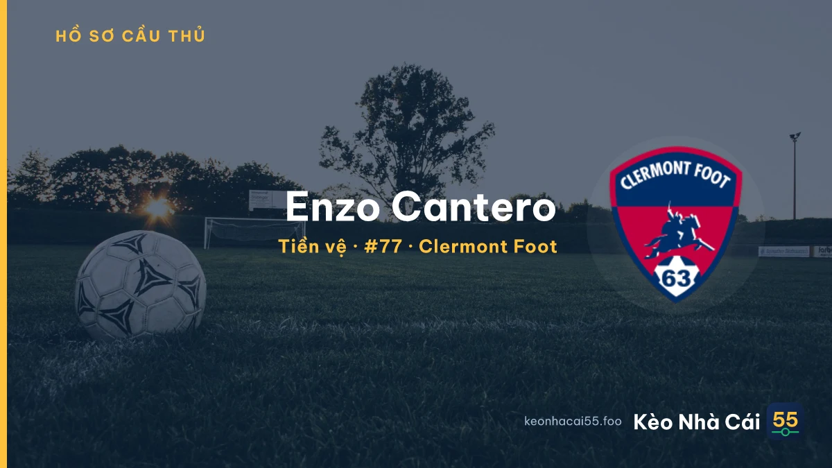 Enzo Cantero — Clermont Foot