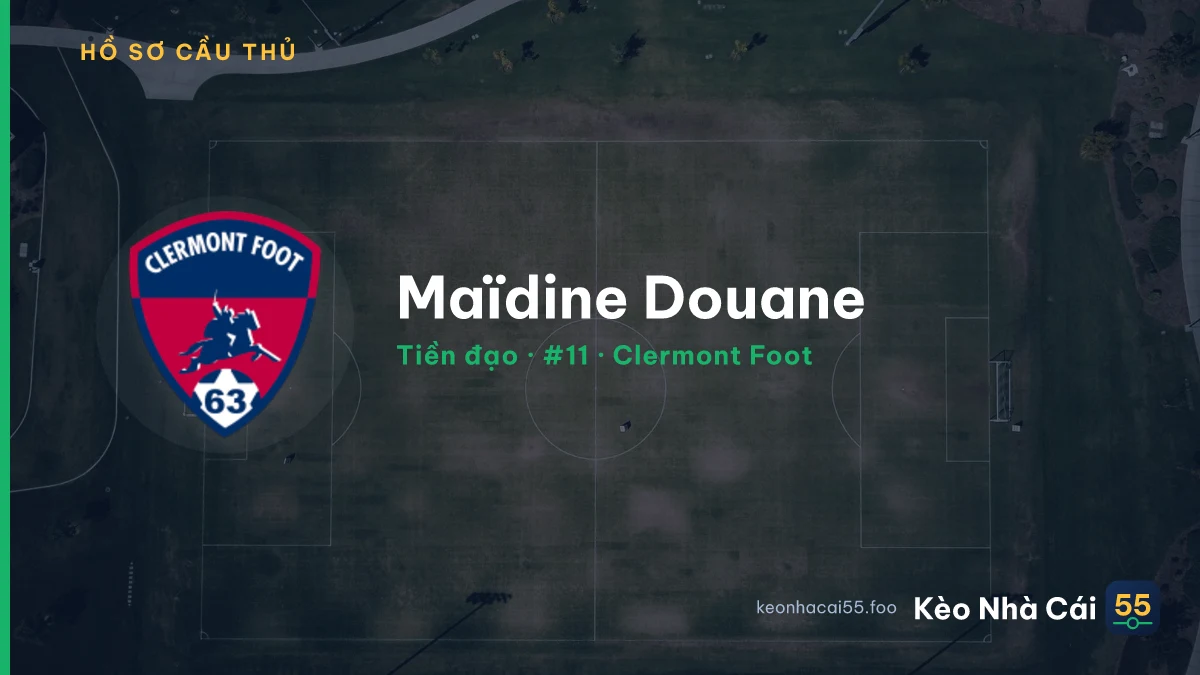 Maïdine Douane — Clermont Foot
