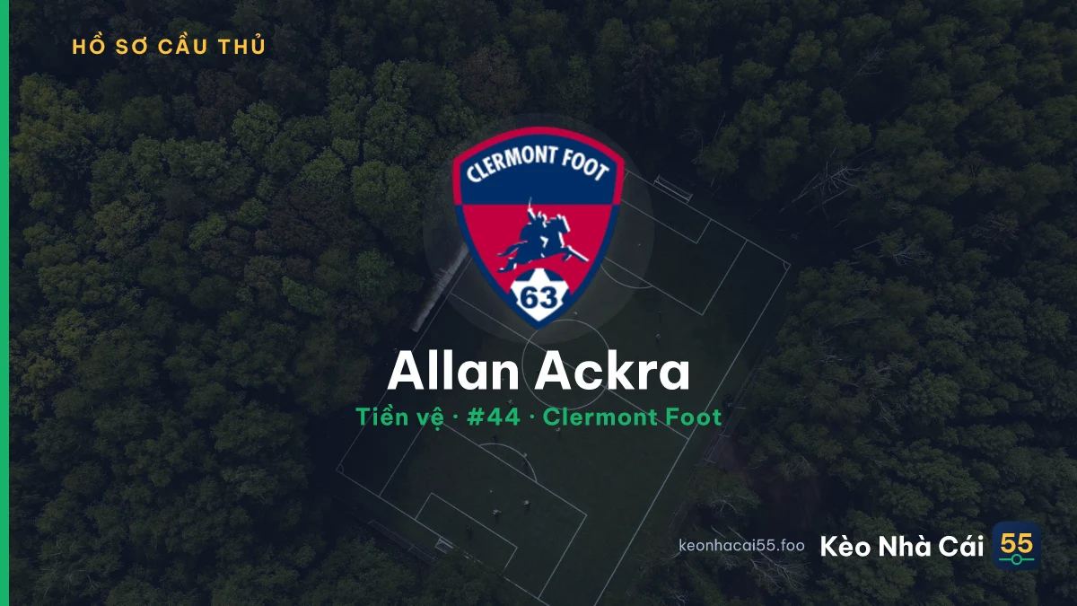 Allan Ackra — Clermont Foot