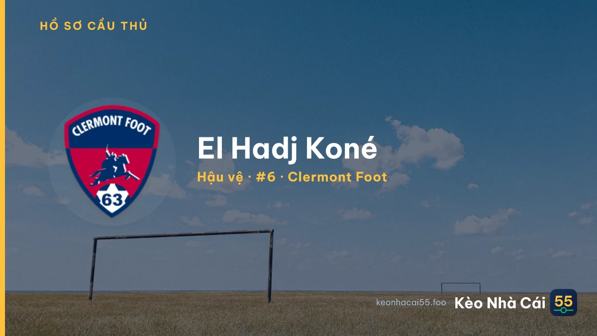 El Hadj Koné — Clermont Foot