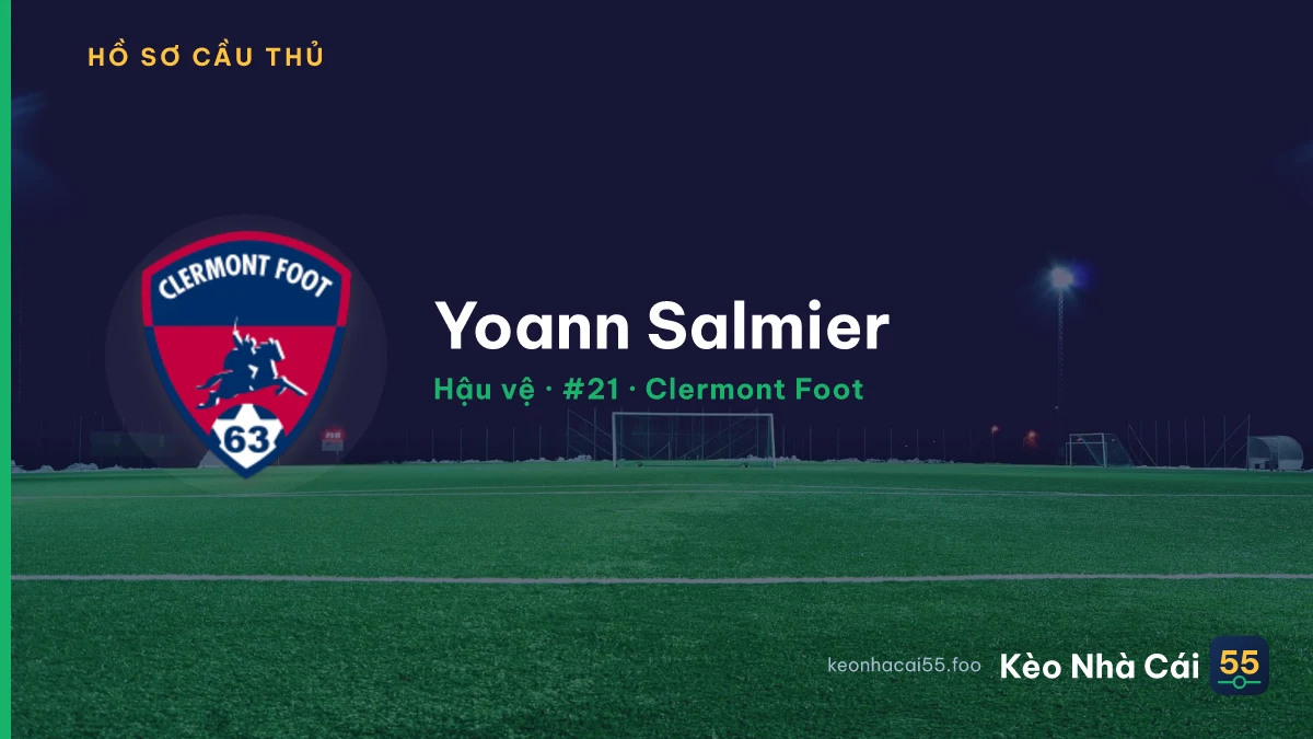Yoann Salmier — Clermont Foot