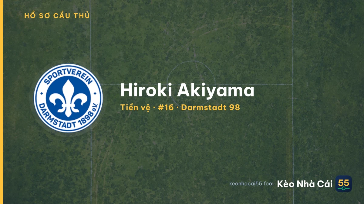 Hiroki Akiyama — Darmstadt 98