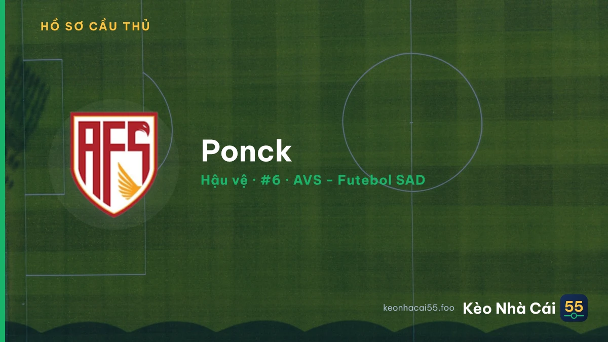 Ponck — AVS - Futebol SAD