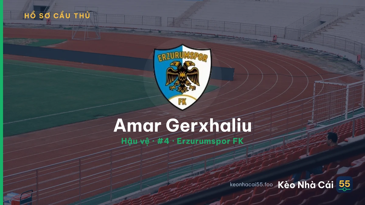 Amar Gerxhaliu — Erzurumspor FK