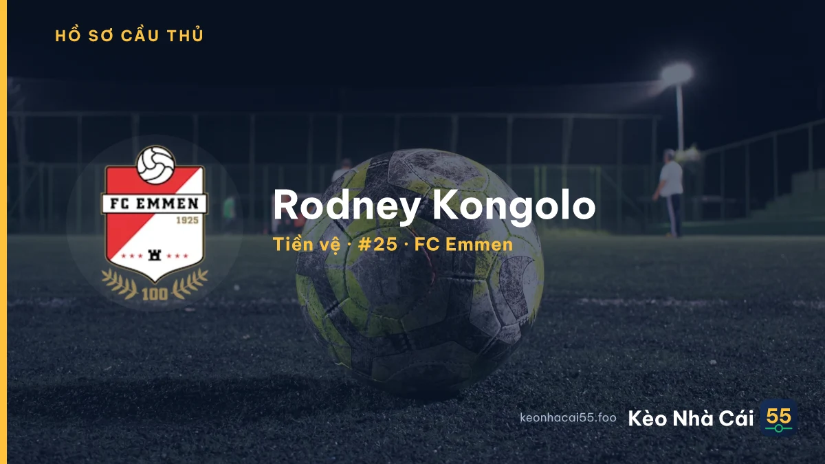 Rodney Kongolo — FC Emmen